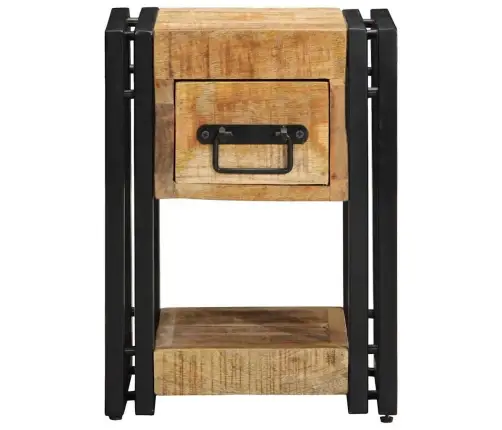 Naktsgaldiņš 40X40X40 Cm Ciets Mango Koks Vidaxl