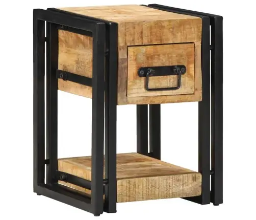 Naktsgaldiņš 40X40X40 Cm Ciets Mango Koks Vidaxl