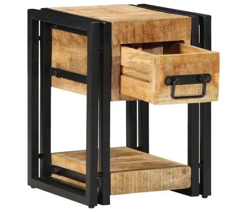 Öölambi Kapp Sahtliga 2 Pcs Pruun 30 X 30 X 40 Cm Mangopuit