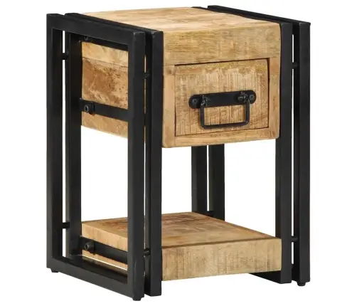 Öölambi Kapp Sahtliga 2 Pcs Pruun 30 X 30 X 40 Cm Mangopuit