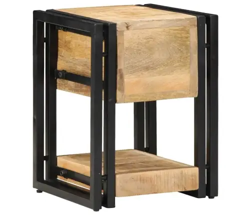 Öölambi Kapp Sahtliga 2 Pcs Pruun 30 X 30 X 40 Cm Mangopuit