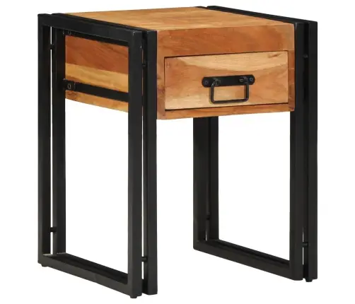 Žurnalinis Staliukas 40 X 40 X 50 Cm Kietos Akacijos Mediena