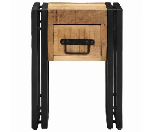 Abilaud Sahtliga Muu 30 X 30 X 40 Cm Tugev Mango Puit Ja Metall