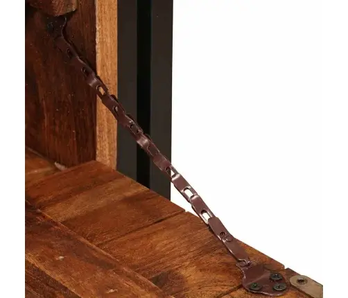 Kinga Kapp Uksega Pruun 90 X 38 X 45 Cm Tugev Taastatud Puit