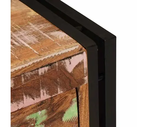 Kinga Kapp Uksega Pruun 90 X 38 X 45 Cm Tugev Taastatud Puit