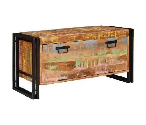 Kinga Kapp Uksega Pruun 90 X 38 X 45 Cm Tugev Taastatud Puit