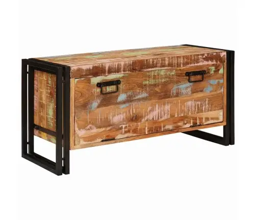 Kinga Kapp Uksega Pruun 90 X 38 X 45 Cm Tugev Taastatud Puit