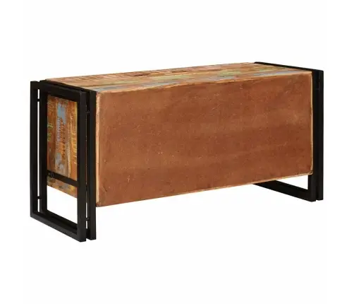 Kinga Kapp Uksega Pruun 90 X 38 X 45 Cm Tugev Taastatud Puit