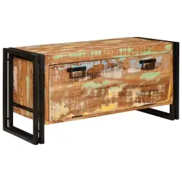 Kinga Kapp Uksega Pruun 90 X 38 X 45 Cm Tugev Taastatud Puit