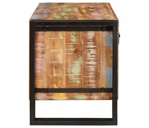 Kinga Kapp Uksega Pruun 90 X 38 X 45 Cm Tugev Taastatud Puit