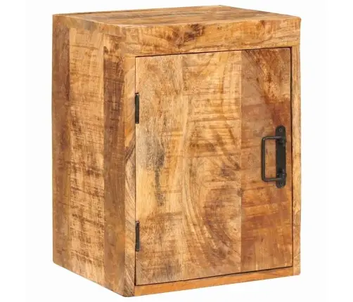 Naktsgaldiņš Brūna 35 X 33 X 48 Cm Cieta Mango Koksne Vidaxl