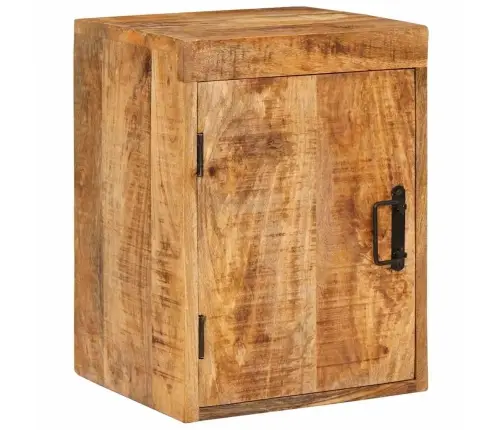 Naktsgaldiņš 2 Pcs Brūna 35 X 33 X 48 Cm Cieta Mango Koksne Vidaxl