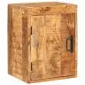 Naktsgaldiņš 2 Pcs Brūna 35 X 33 X 48 Cm Cieta Mango Koksne Vidaxl