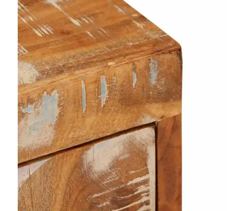 Naktsgaldiņš 2 Pcs Brūna 35 X 33 X 48 Cm Atjaunota Masīvkoka Vidaxl