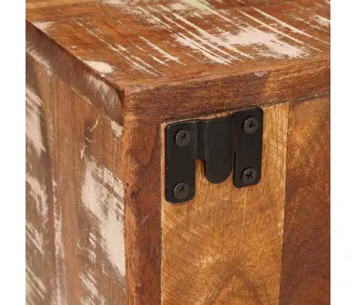 Naktsgaldiņš 2 Pcs Brūna 35 X 33 X 48 Cm Atjaunota Masīvkoka Vidaxl