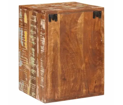 Naktsgaldiņš 2 Pcs Brūna 35 X 33 X 48 Cm Atjaunota Masīvkoka Vidaxl