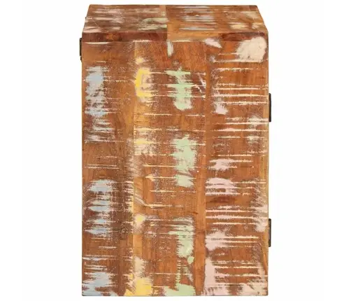 Naktsgaldiņš 2 Pcs Brūna 35 X 33 X 48 Cm Atjaunota Masīvkoka Vidaxl