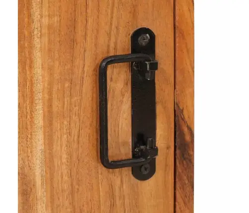 Naktsgaldiņš Brūna 35 X 33 X 48 Cm Cieta Koka Akācija Vidaxl