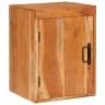 Naktsgaldiņš Brūna 35 X 33 X 48 Cm Cieta Koka Akācija Vidaxl