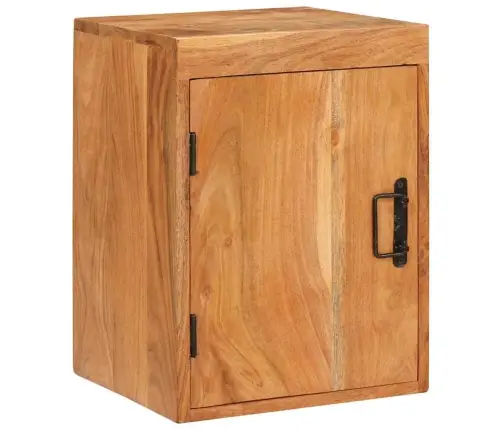 Naktsgaldiņš Brūna 35 X 33 X 48 Cm Cieta Koka Akācija Vidaxl