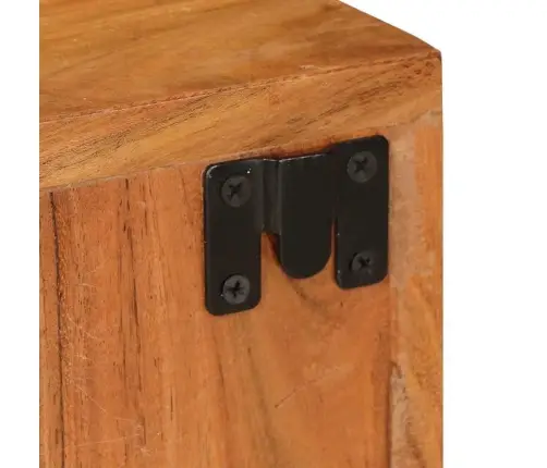 Naktsgaldiņš 2 Pcs Brūna 35 X 33 X 48 Cm Cieta Koka Akācija Vidaxl