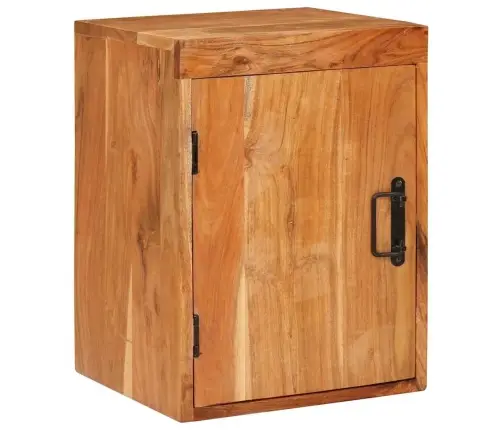 Naktsgaldiņš 2 Pcs Brūna 35 X 33 X 48 Cm Cieta Koka Akācija Vidaxl