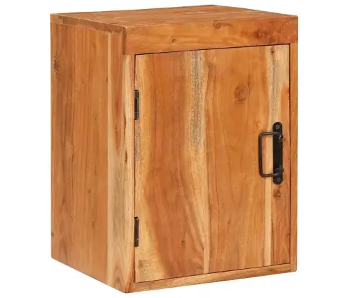 Naktsgaldiņš 2 Pcs Brūna 35 X 33 X 48 Cm Cieta Koka Akācija Vidaxl