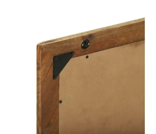 Vannitoa Peegel Pruun 50 X 22 X 70 Cm Tugev Taastatud Puit