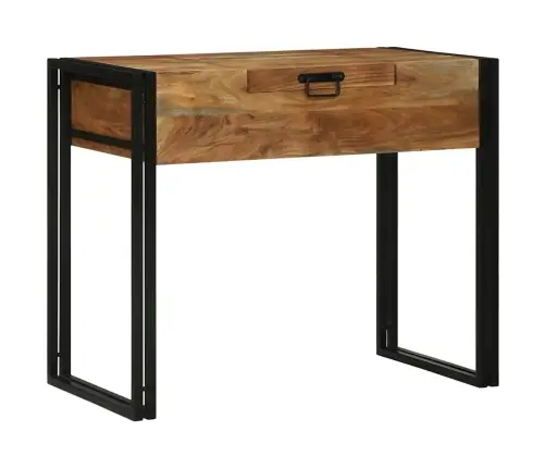 Grima Galds 90X50X75 Cm Masīvs Koks Akācija Vidaxl