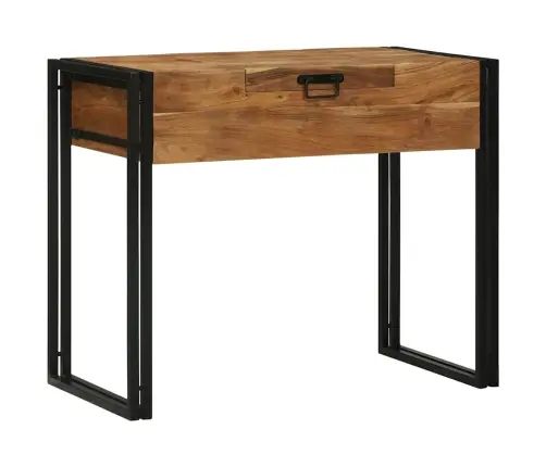 Grima Galds 90X50X75 Cm Masīvs Koks Akācija Vidaxl