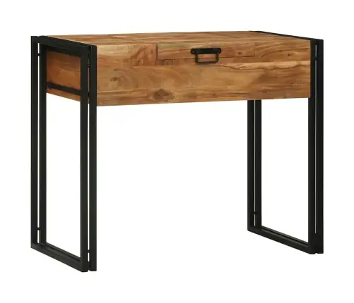 Grima Galds 90X50X75 Cm Masīvs Koks Akācija Vidaxl