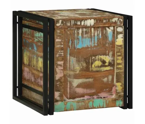 Glabāšanas Kastes 50 X 50 X 50 Cm Pārstrādāts Masīvkoks Vidaxl