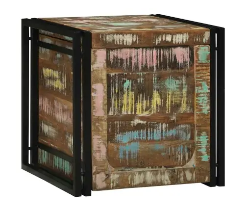 Glabāšanas Kastes 50 X 50 X 50 Cm Pārstrādāts Masīvkoks Vidaxl