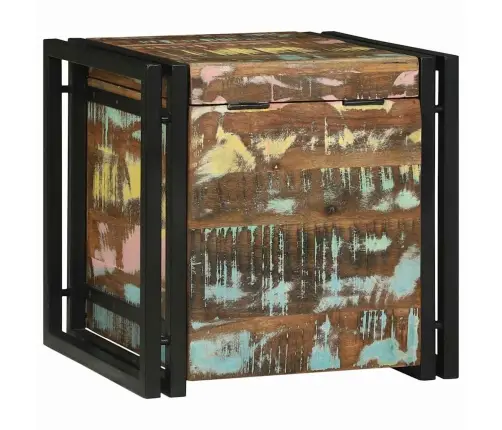 Uzglabāšanas Kaste 40 X 40 X 40 Cm Akācijas Masīvkoks Vidaxl