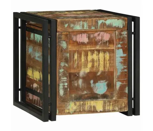 Uzglabāšanas Kaste 40 X 40 X 40 Cm Akācijas Masīvkoks Vidaxl