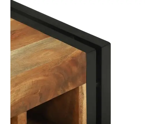 Veepudeli Riiul Pruun Ja Must 35 X 35 X 39 Cm Tugev Akatsiapuu