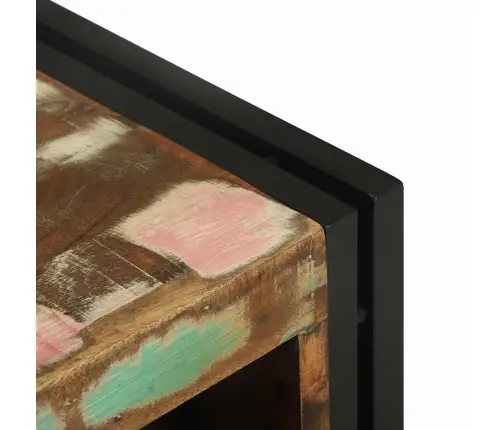 Veepudeli Riiul 2 Pcs 46 X 35 X 27,5 Cm Tugev Taastatud Puit