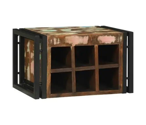 Veepudeli Riiul 2 Pcs 46 X 35 X 27,5 Cm Tugev Taastatud Puit