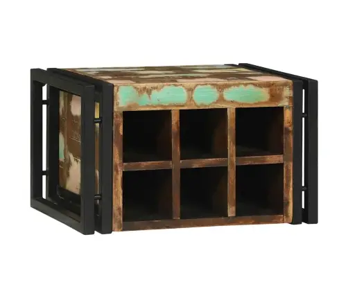 Veepudeli Riiul 2 Pcs 46 X 35 X 27,5 Cm Tugev Taastatud Puit