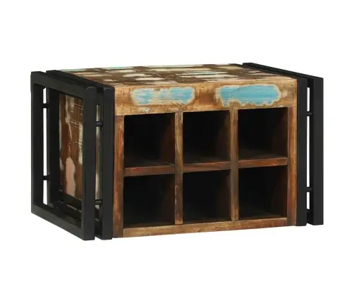 Veepudeli Riiul 2 Pcs 46 X 35 X 27,5 Cm Tugev Taastatud Puit