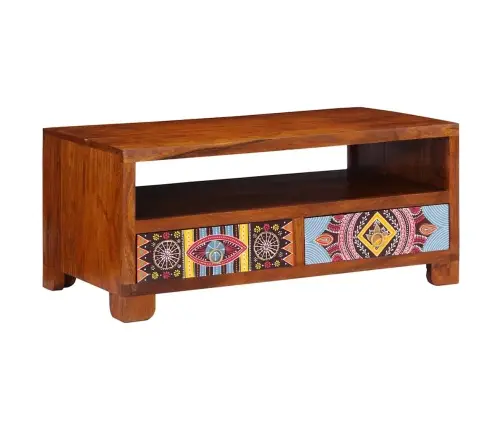 Kafijas Galdiņš, 90X50X40 Cm, Akācijas Masīvkoks Vidaxl