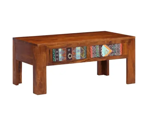 Kafijas Galdiņš, 90X50X40 Cm, Akācijas Masīvkoks Vidaxl