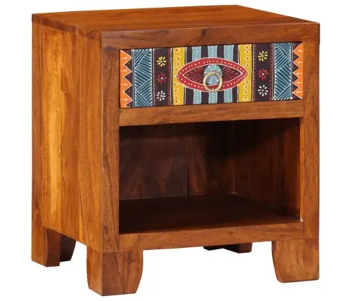 Naktsskapīši, 2 Gab., 40X35X45 Cm, Akācijas Masīvkoks Vidaxl