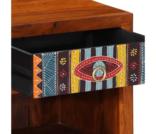 Naktsskapīši, 2 Gab., 40X35X45 Cm, Akācijas Masīvkoks Vidaxl