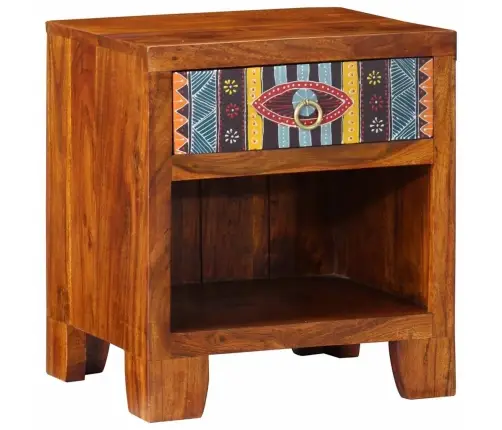 Naktsskapīši, 2 Gab., 40X35X45 Cm, Akācijas Masīvkoks Vidaxl