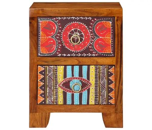 Naktsskapītis 35X35X45 Cm Akācijas Masīvkoka Vidaxl Naktsskapītis 35X35X45 Cm Akācijas Masīvkoka Vidaxl