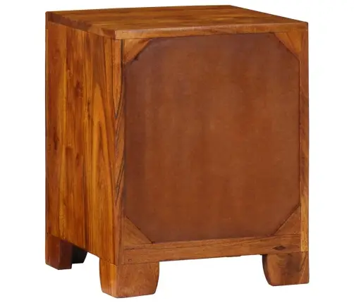 Naktsskapītis 35X35X45 Cm Akācijas Masīvkoka Vidaxl Naktsskapītis 35X35X45 Cm Akācijas Masīvkoka Vidaxl