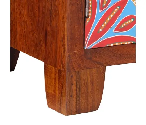 Naktsskapītis 2 Gab 40X30X45 Cm Akācijas Masīvkoka Vidaxl