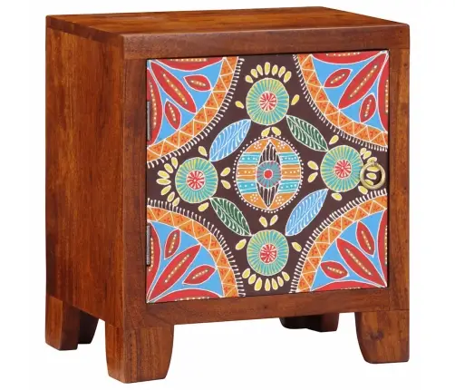 Naktsskapītis 2 Gab 40X30X45 Cm Akācijas Masīvkoka Vidaxl