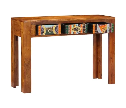 Konsoollaud, 110 X 35 X 75 cm Akaatsiapuit